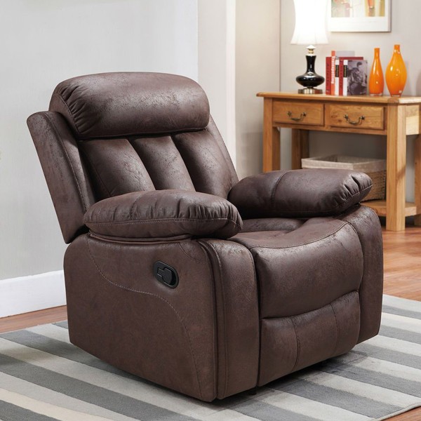 Butaca Relax Manual Madrid 2 Jade Chocolate 99x97x101 Cm 2