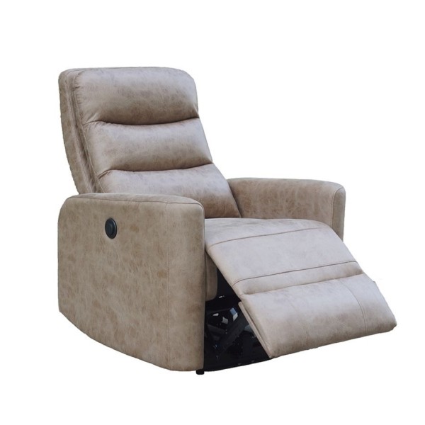 Butaca Relax Eléctrica Cancún Nolia Piedra 78×93×103 Cm 2