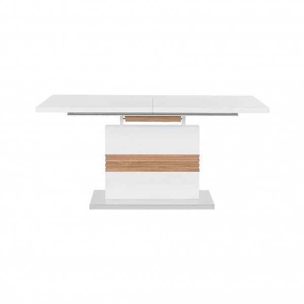 Mesa de Comedor Extensible Carlota Blanco-Cambria...