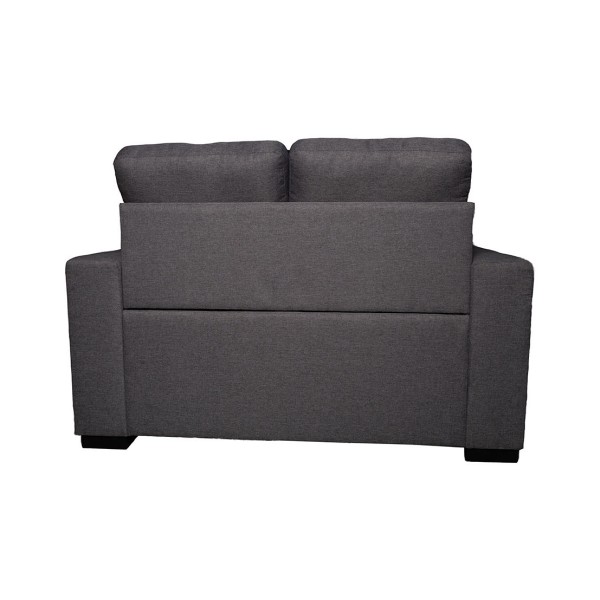 Sofá 2 Plazas Egeo Tapizado Malmo Gris 140x82x96 Cm