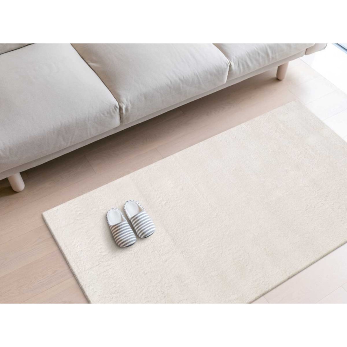 Alfombra Soft Crema 60x90x1 Cm
