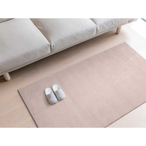 Alfombra Soft Beige Oscuro 60x90x1 Cm