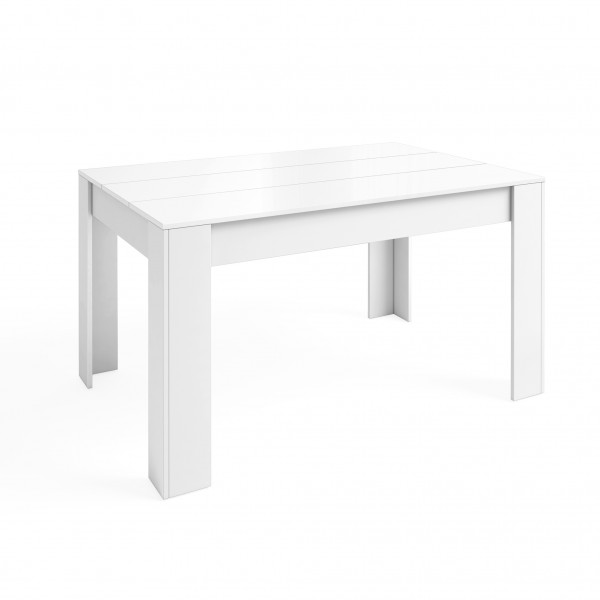 Mesa de Comedor Extensible Bass Blanco Mate...
