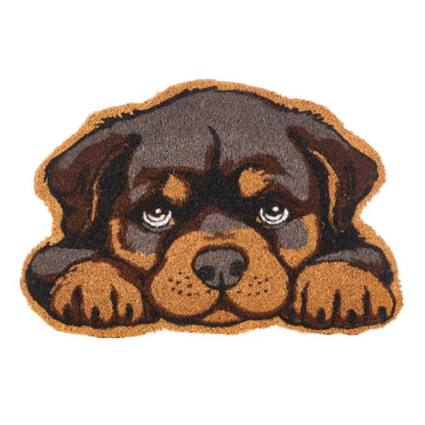 Felpudo Con Forma de Perro 60x40x1,5 Cm