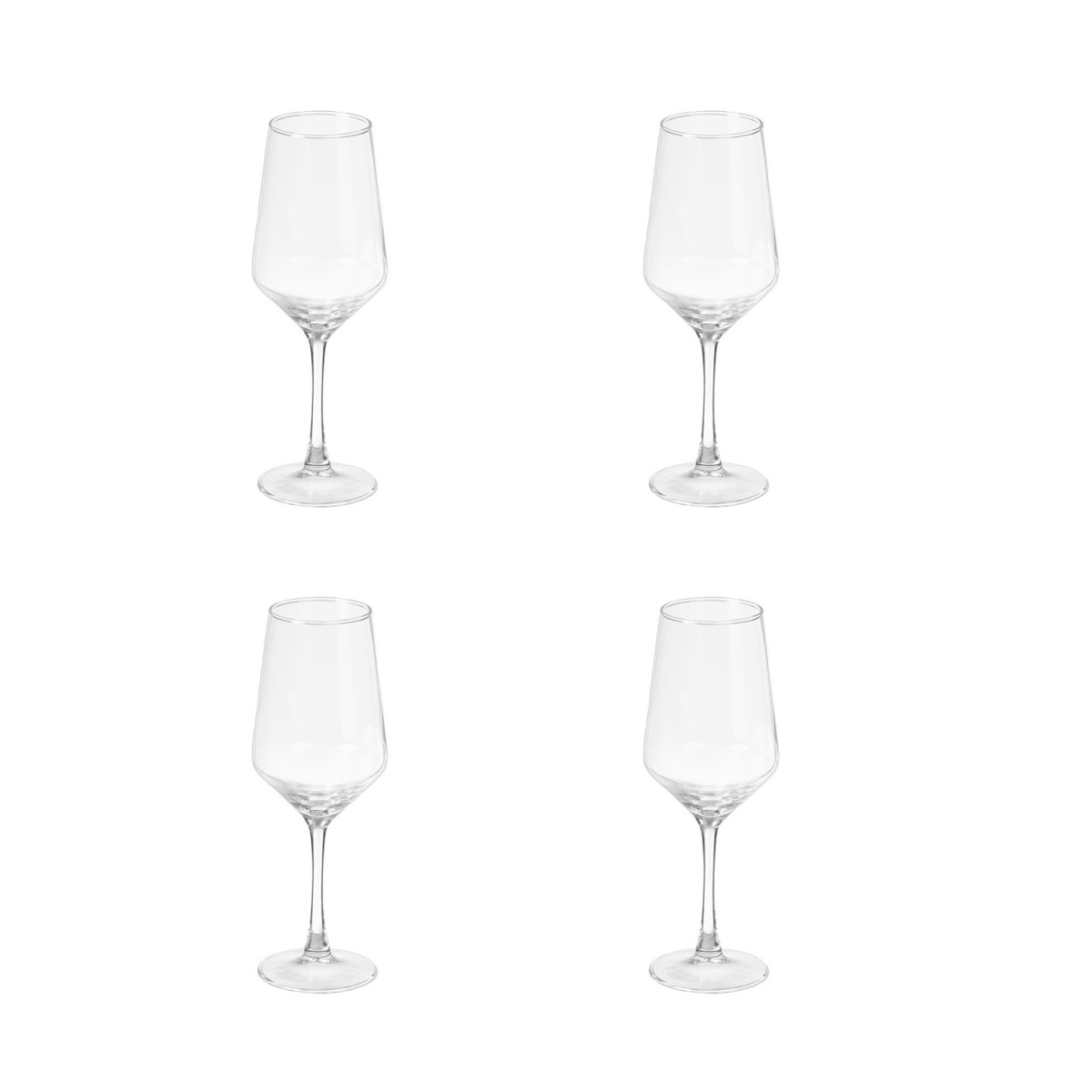 Set De 4 Copas Cónicas De Vidrio 400 ml...