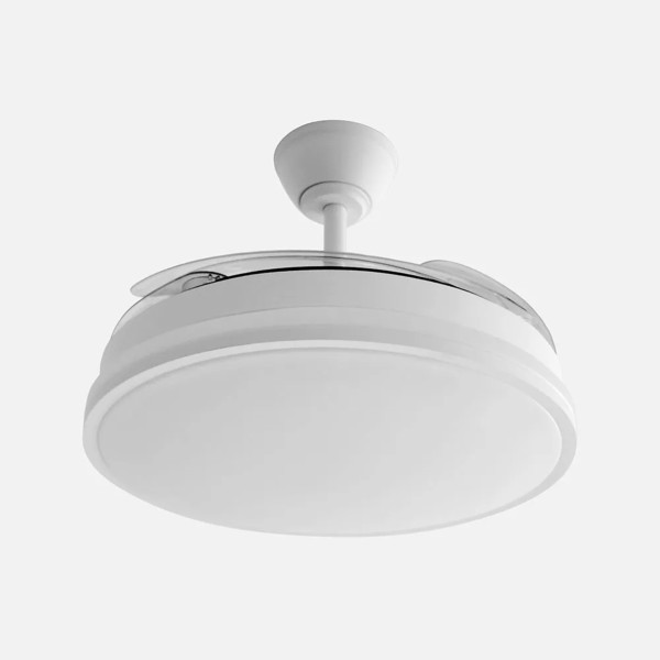 Ventilador De Techo Guerrero 44W Blanco 4 aspas 4900Lm... 2