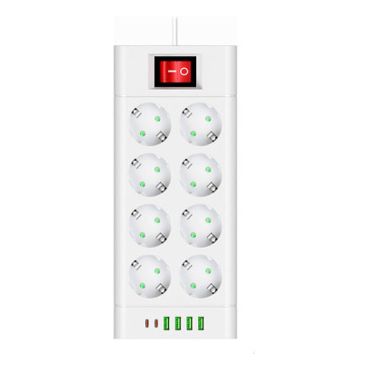 Regleta Multifunción 2500W 8 Enchufes Con...