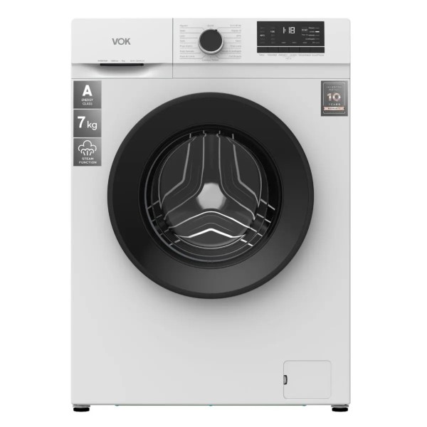 Lavadora Inverter 7Kg 1200 RPM A VOK 60x54x84 Cm