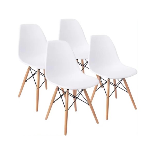 Pack Mesa de Comedor Tower + 4 Sillas Dinamarca... 2