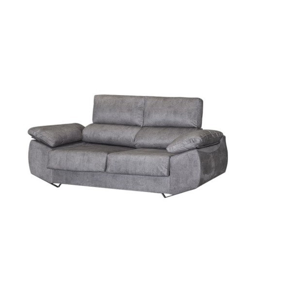 Sofá 3 Plazas 2 Asientos Epi Tapizado Mangol Cemento 225X80,5X100 Cm