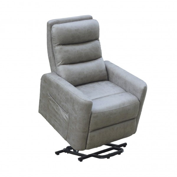 Butaca eléctrica Power Lift Cancún cemento 78x93x103 Cm 2