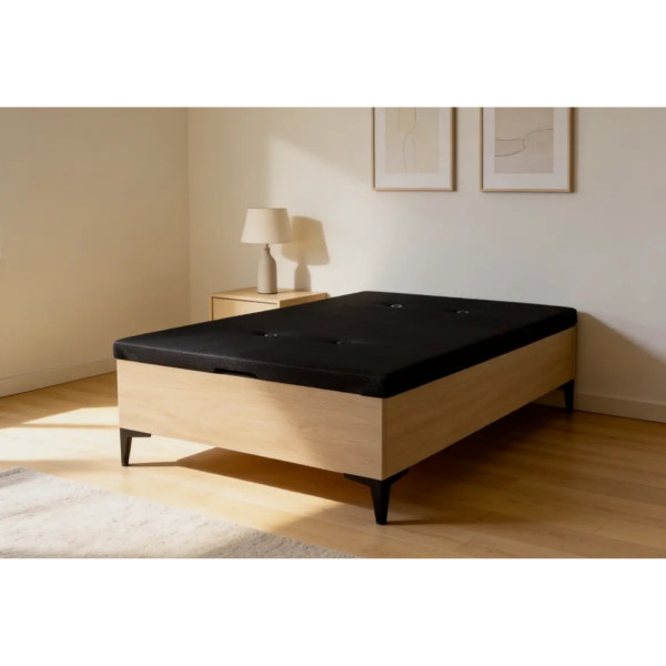Canapé 150 Rumbero 4 Patas Cambria 150x190x37 Cm