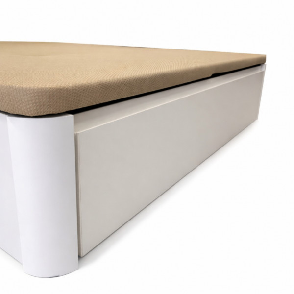 Canapé 150 Abatible Con Kit Cajón Esla Ártico 150x190x32 Cm