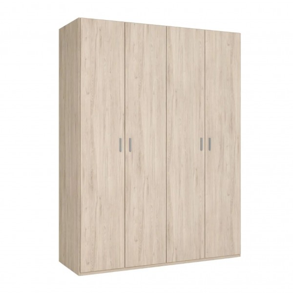 Armario River 4 puertas abatibles Sahara 150,2x51x197,5 Cm