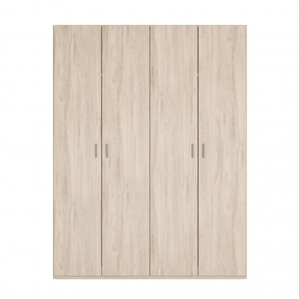 Armario River 4 puertas abatibles Sahara 150,2x51x197,5 Cm 2