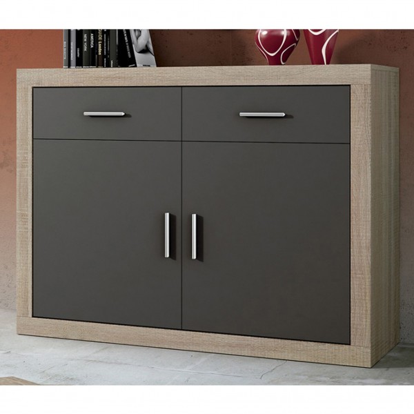 Aparador 2 Puertas + 2 Cajones Lara Cambrian-Grafito... 2