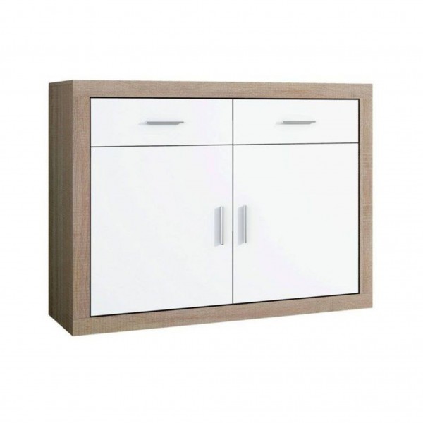 Aparador 2 Puertas + 2 Cajones Lara Cambrian-Blanco...