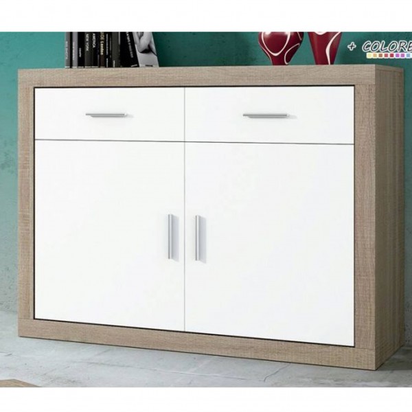 Aparador 2 Puertas + 2 Cajones Lara Cambrian-Blanco... 2