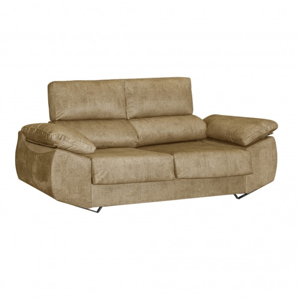 Sofá 2 Plazas EPI Tapizado Magnol Piedra 190x80,5x100 Cm